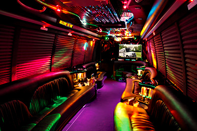limo party bus rental services